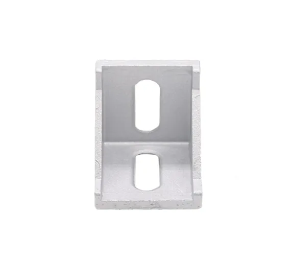 4040 Corner Fitting Angle Aluminum L Type Connector Bracket For Aluminum Profile