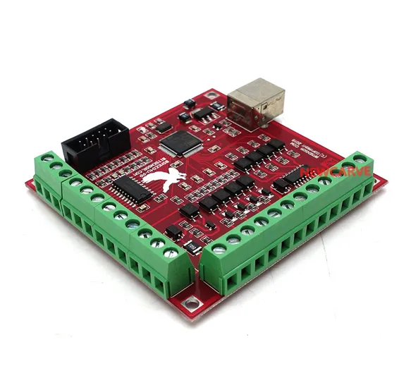 CNC USB MACH3 100Khz Breakout Board 4 Axis Interface Driver Motion Controller