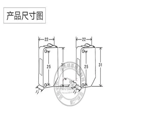 Omron E3Z--LT61 Laser Beam Sensor