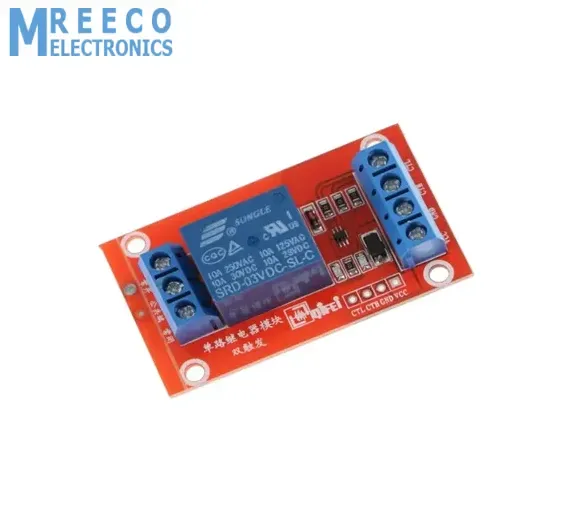 3V 1 Channel Relay Module Interface Board Low Level Trigger Optocoupler for Arduino
