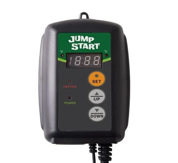 Jump Start Digital Heat Mat Thermostat Temperature Controller
