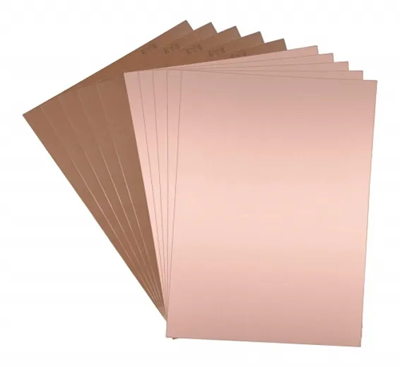 12x6.5 Inch One Sided Fiber Glass Copper Sheet PCB Board Clad Plate