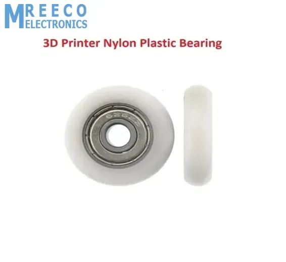3D Printer Track Roller Nylon Plastic Bearing Pulley