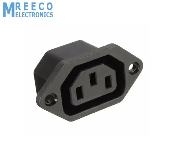 Female AC Power Plug Socket Connector Adapter