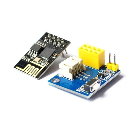 ESP8266 ESP01 ESP-01 RGB LED Controller Adpater WIFI Module for Arduino IDE WS2812 WS2812B 5050 16 Bits Light Ring Christmas DIY