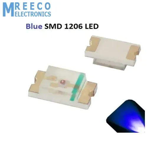 Blue SMD 1206 LED Super Bright Light Emitting Diode