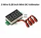 Two wire 0.28 Inch LED Mini DC Voltmeter Digital Display Voltage Tester Meter