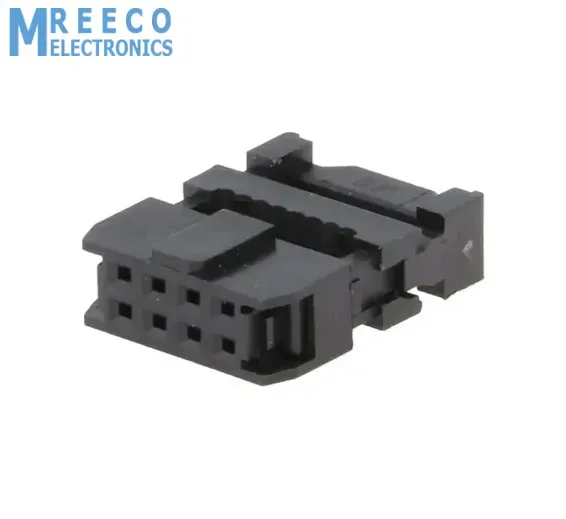 2x4 Pin Female IDC Connector 2.54mm Pitch (0.1 Inch)