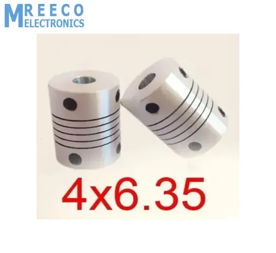 4x6.35mm Flexible Coupling Shaft