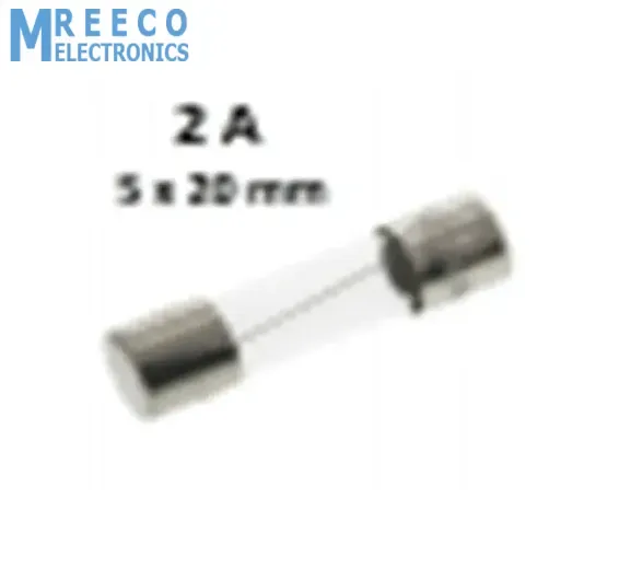 2 AMP 5x20mm 250VAC glass fuse In Pakistan