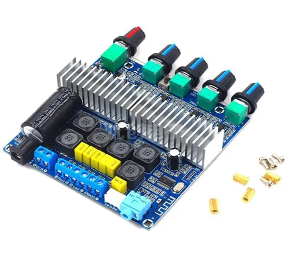 2.1 Channel Audio Stereo Equalizer Bluetooth HIFI Power Subwoofer Amplifier Board TPA3116D2