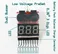 LiPo Buzzer Battery Voltage Indicator Volt Meter Battery Level Tester 1S-8S with Buzzer In Pakistan