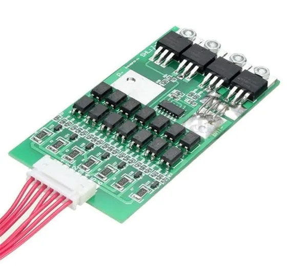 7s 24v 20A 18650 Lithium Lion Battery Charger Module Protection Board BMS PCB With Wire