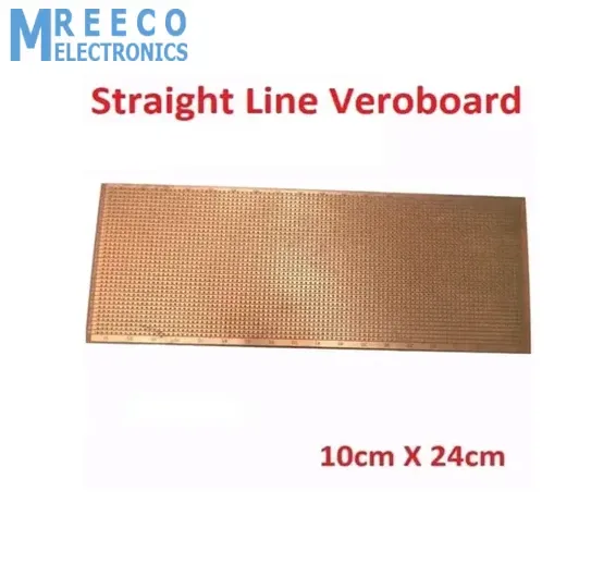 Straight Line Veroborad 100x240mm Stripboard Prototyping Board Project Board