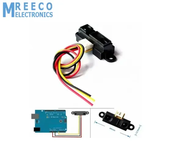 Sharp Distance Measuring Sensor unit 10 to 80 cm – GP2Y0A21YK0F