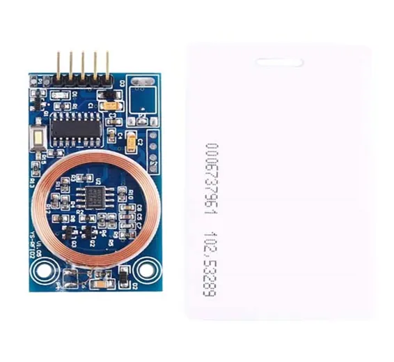 ID Card Decoder RFID Reader Module 125KHz TK4100 UART Output Board For Access Control DIY Modification