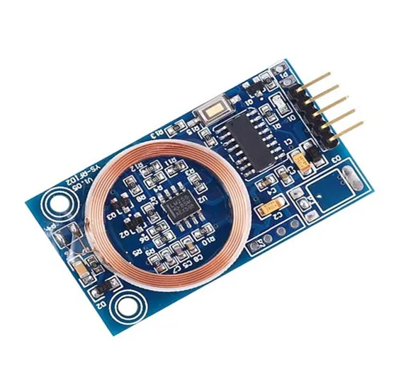 ID Card Decoder RFID Reader Module 125KHz TK4100 UART Output Board For Access Control DIY Modification