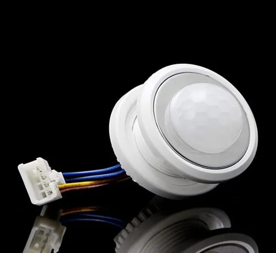 Mini Ceiling Mount LED PIR Detector Infrared Motion Sensor Switch 40mm