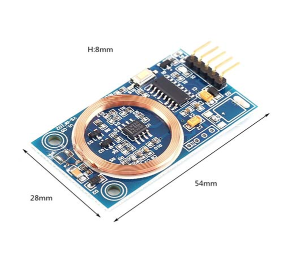 ID Card Decoder RFID Reader Module 125KHz TK4100 UART Output Board For Access Control DIY Modification