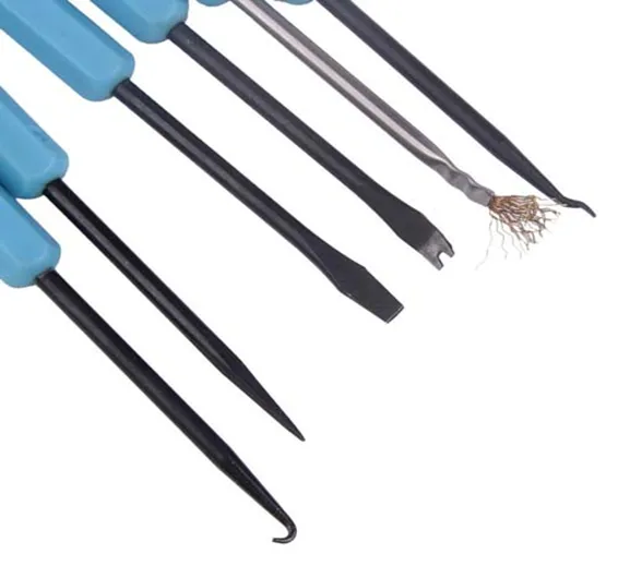 6pcs Solder Assist Disassembly Tools Kit Fit For BGA PCB Repair Rework Weld