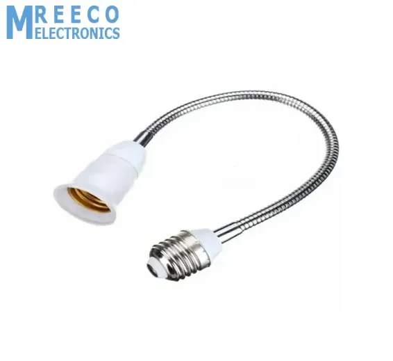 E27 Light Bulb Holder Flexible Extension Adapter Socket