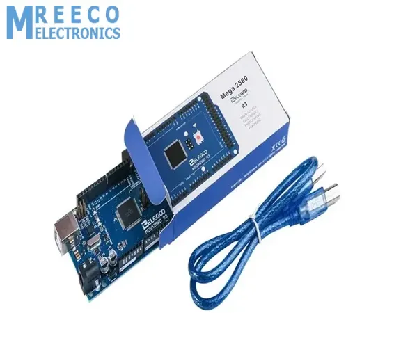 Original ELEGOO Arduino MEGA R3 Board ATmega 2560 With USB Cable Compatible with Arduino IDE Projects Italy Quality