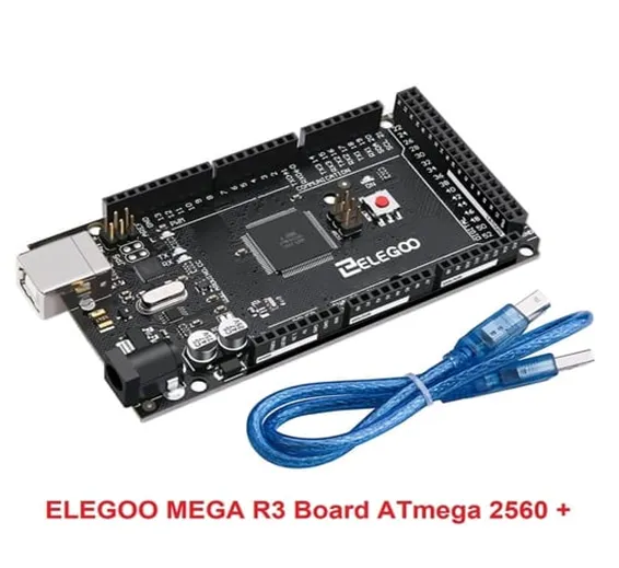 Original ELEGOO Arduino MEGA R3 Board ATmega 2560 With USB Cable Compatible with Arduino IDE Projects Italy Quality