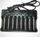 8 Slot 18650 Charger Li Ion Battery Charger 220v Input