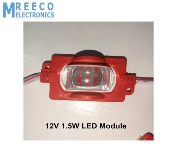 Red color 12v 1.5W LED Module Self Adhesive Light