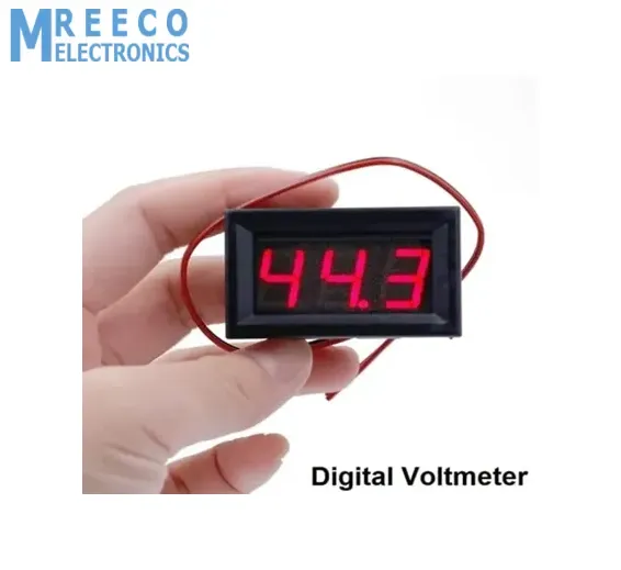 Mini Digital Voltmeter DC 5-120V DC Led Display Voltage Monitor Guage DSN DVM 568HV