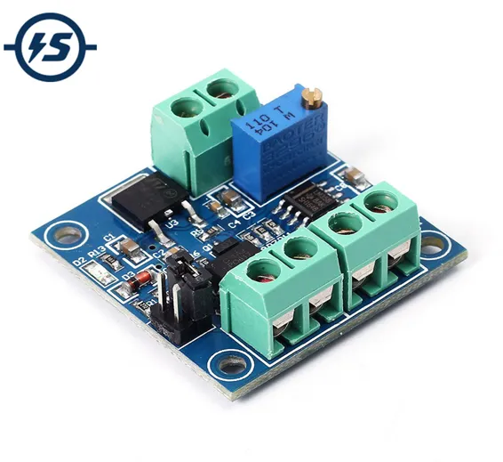 PWM to Voltage Converter Module 0%-100% to 0-10V for PLC MCU Digital to Analog Signal PWM Adjustabl Converter Power Module