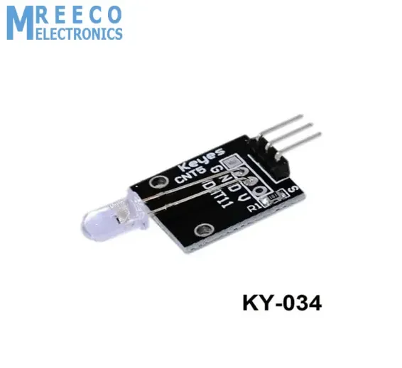 7 Color Flashing LED Module KY 034 HW-481 In Pakistan