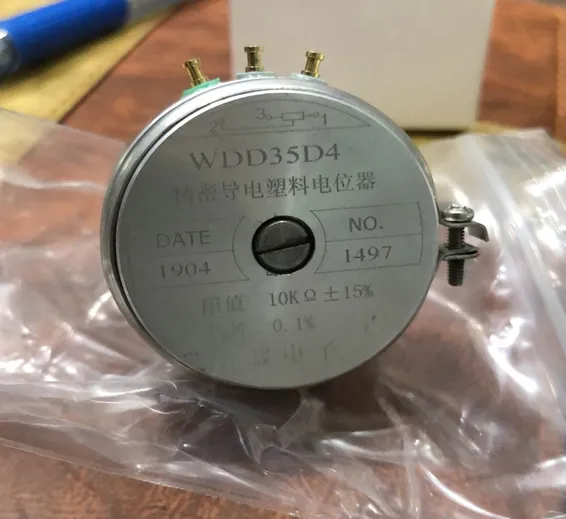 WDD35D4 10K OHM 2W Continues potentiometer Angle Sensor Displacement Sensor