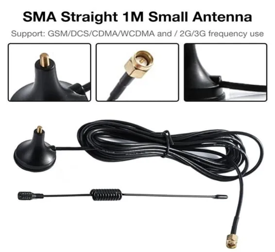 2G GSM SMA Straight Antenna Ham Radio Signal Booster High Gain Wireless Repeater