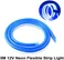 12V Neon Flexible Strip Light 5M Waterproof SMD 5050 Blue Rope String Silicone lamp Outdoor Lighting
