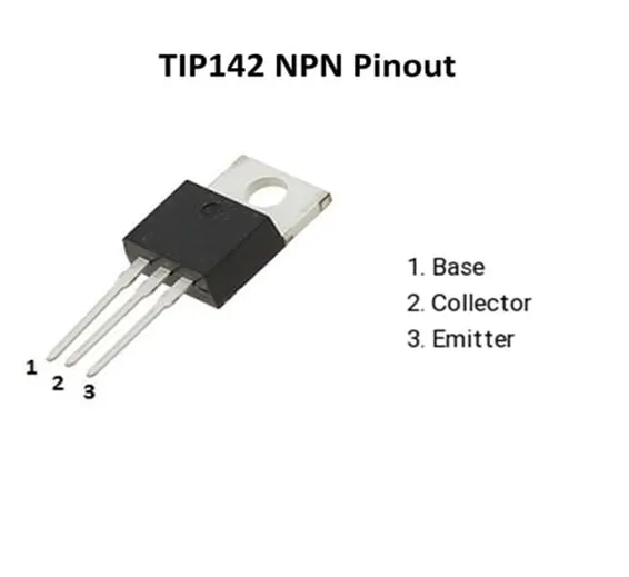 TIP142 NPN Transistor 100V 10A