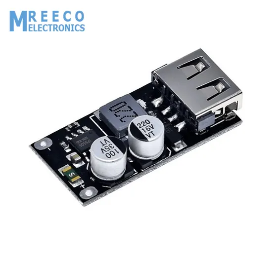 MH-KC24 QC3.0 QC2.0 USB Quick Charging Board Module DC To DC Buck Converter In Pakistan