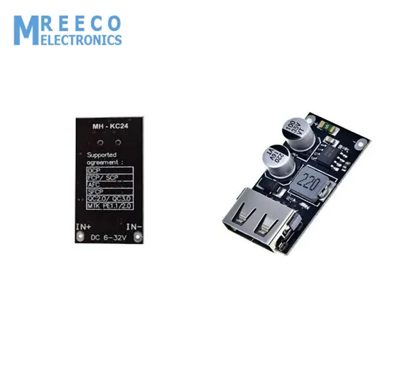 MH-KC24 QC3.0 QC2.0 USB Quick Charging Board Module DC To DC Buck Converter In Pakistan