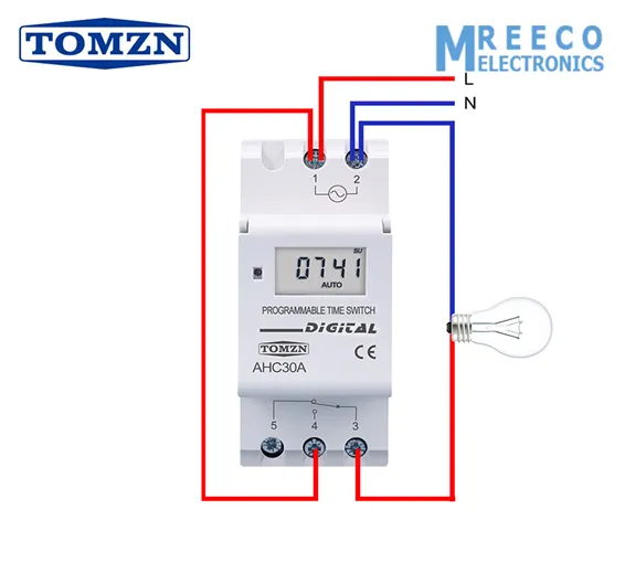 TOMZN AHC30A Weekly Programmable Digital TIME SWITCH in Pakistan