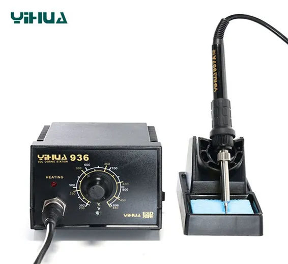 Adjustable Temperature Electric Soldering Iron Station YIHUA YH 936