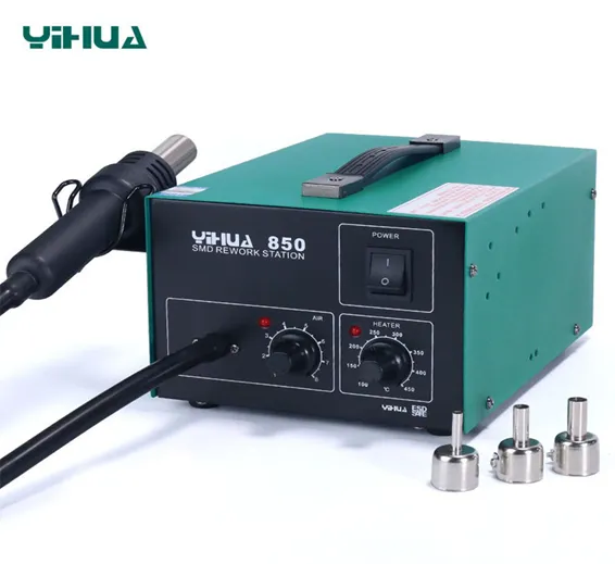 YIHUA YH 850 Pump Hot Air Heat Gun SMD Rework Station