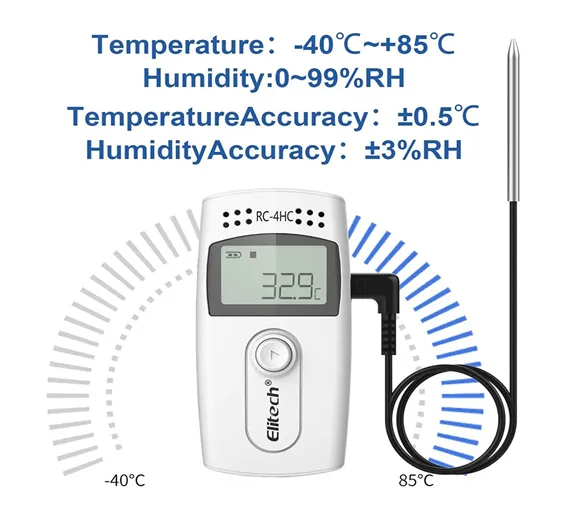 RC-4HC Temperature and Humidity Data Logger Recorder Multi-Use Elitech in Pakistan