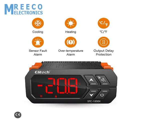 STC 1000X Upgrade Temperature Controller 220V Digital Thermostat Elitech in Pakistan