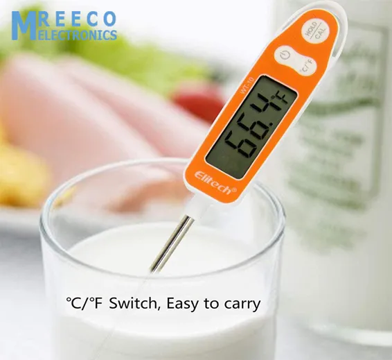 WT-10 Meat Digital Thermometer with Instant Read LCD Screen Elitech in Pakistan