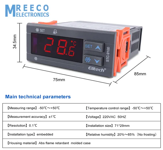 Elitech STC-9100 Digital Temperature Switch CHINA in Pakistan