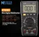 ET8101 True-RMS Digital Multimeter AC/DC Voltage Current Tester with Resistance Capacitance Diode NCV Measurement