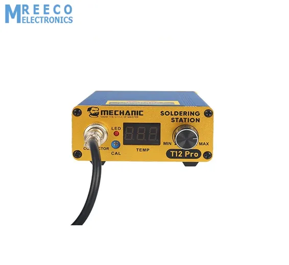 Mechanic T12 Pro Digital Electric Temperature Controller Soldering Iron Station