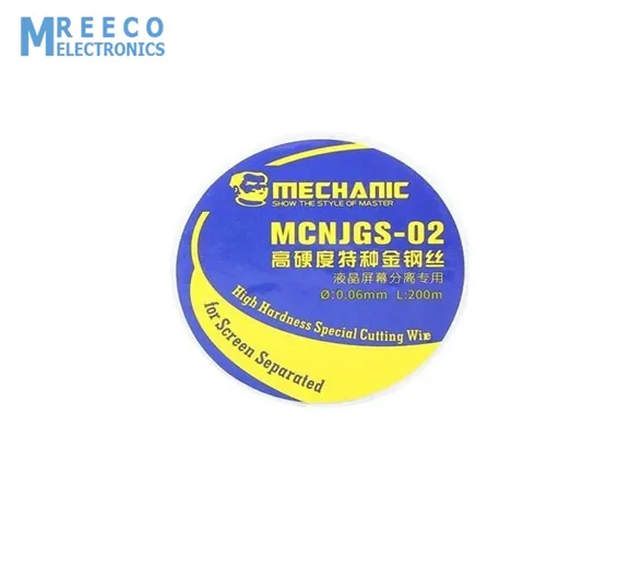 Mechanic High Hardness LCD Display Touch Screen Separator Cutting Wire Line 0.04mm 200m MCNJGS-02