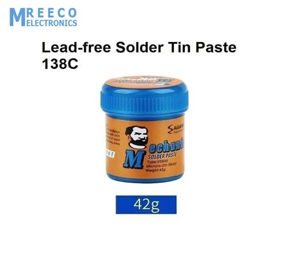 Mechanic Soldering Flux Paste 42Gram Lead Free Soldering Tin V5b45 Solder Welding Cream