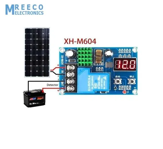 XH-M604 Battery Charger Control Module DC 6-60V Storage Lithium Battery Charging Control Switch Protection Board In Pakistan
